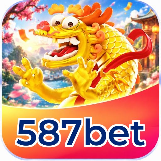 Logo 587bet Slots Premium Brasil